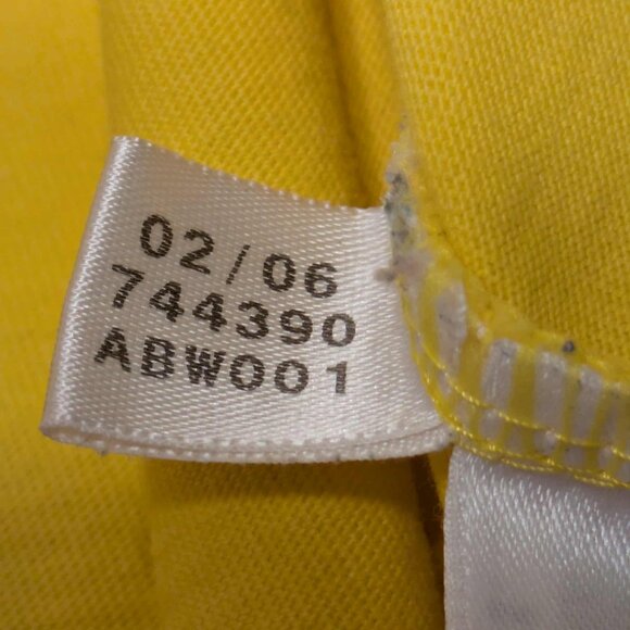 Adidas  Mens Medium Tee Shirt Yellow Licensed 2006 World Cup Team Brasil Top - Picture 13 of 13